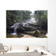 Blue Mountains Waterfall in Mist Wall Mural