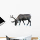 Photo-real Christmas Caribou Wall Decal