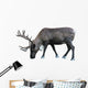 Photo-real Christmas Caribou Wall Decal