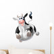 Crazy Cow Wall Decal