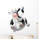 Crazy Cow Wall Decal