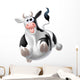 Crazy Cow Wall Decal