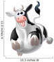 Crazy Cow Wall Decal