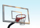 Basketball Backboard and Hoop