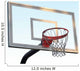 Basketball Backboard and Hoop