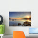 Sunrise along Rocky Shoreline Wall Decal