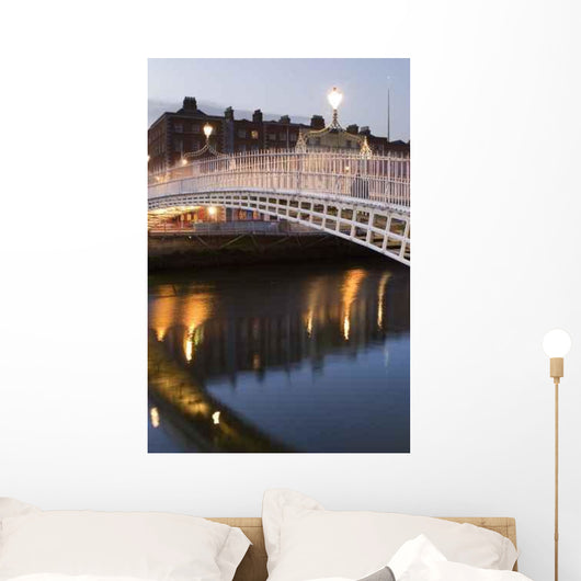 Half Penny Bridge Dublin Wall Decal Design 1