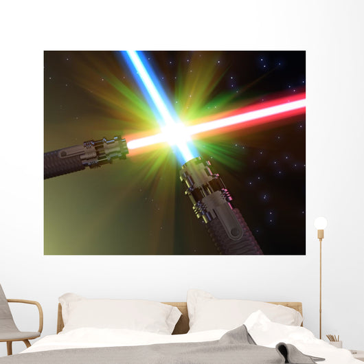 Battle with Light Sabers