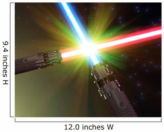 Battle with Light Sabers