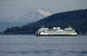 Ferry with Mt Baker Wall Decal
