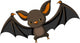 Halloween Bat Flying Wall Decal