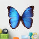Blue Morpho Butterfly Morpho Godarti Wall Decal