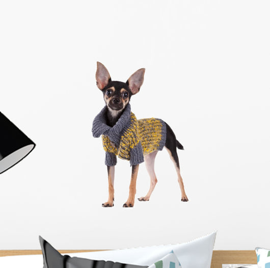 Small Dog Toy Terrier Wall Decal