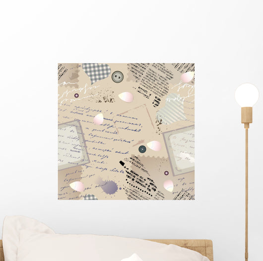 Retro Pattern Wall Decal