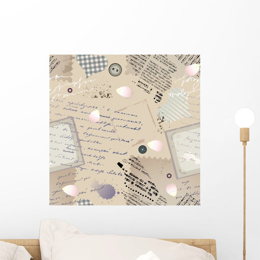 Retro Pattern Wall Decal