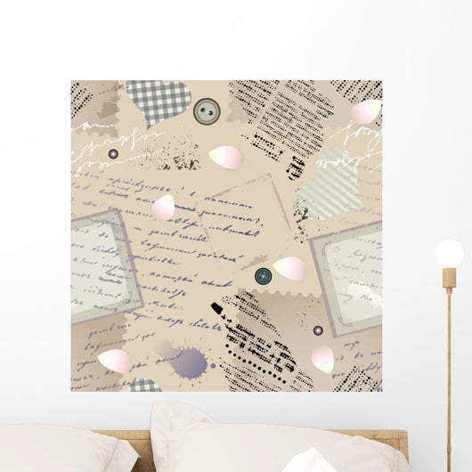 Retro Pattern Wall Decal