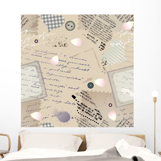 Retro Pattern Wall Decal