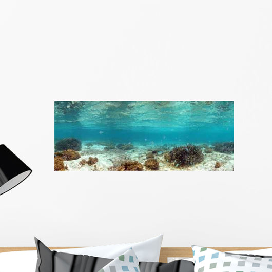 Panoramique Du Lagon L'ile Wall Decal