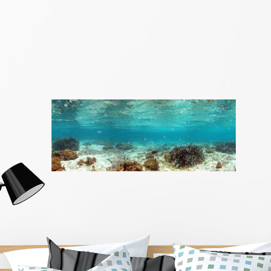 Panoramique Du Lagon L'ile Wall Decal