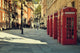 Street with Tradicional Red