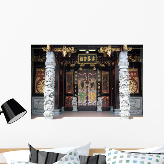 Chinese Clan House Entrance