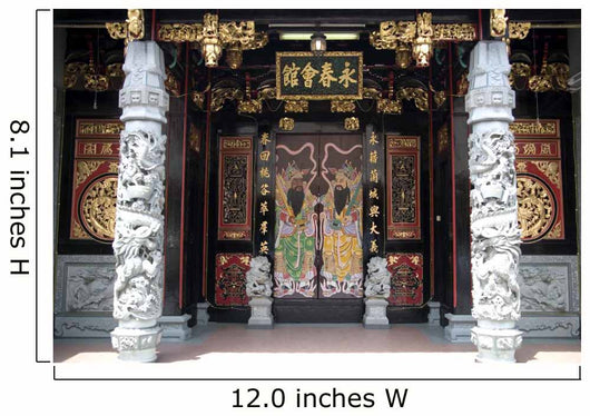 Chinese Clan House Entrance