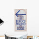 ceramic street sign in Spain Wall Mural