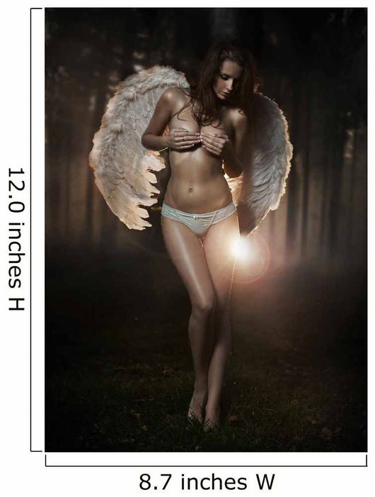 Fine art photo of a woman-angel Wall Mural