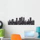 Urban Buildings in the City Wall Decal