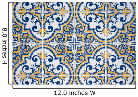 Ornamental old tiles Wall Mural