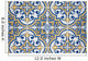 Ornamental old tiles Wall Mural