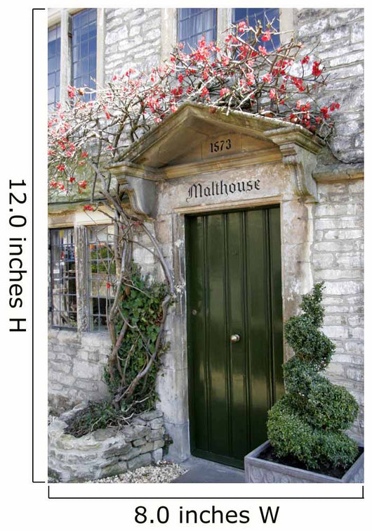english cottage doorway Wall Mural