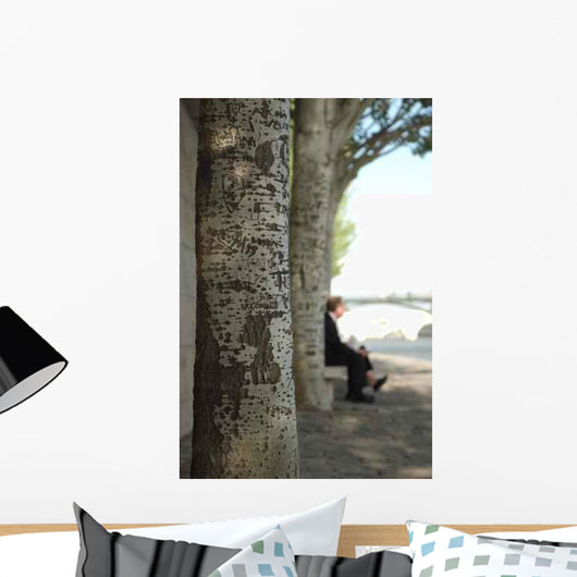 Sur Les Quais Wall Decal