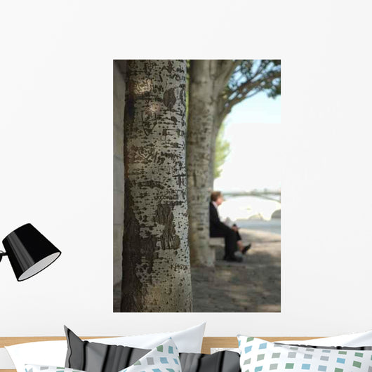 Sur Les Quais Wall Decal