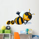 Cool Bee Wall Decal