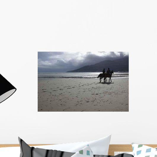 Horses Beach Wall Decal