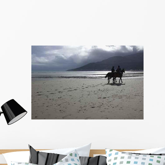Horses Beach Wall Decal