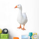 White Farm Duck Wall Decal