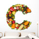 alphabet of health - "c" Wall Decal