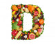 Healthy Letter D Wall Decal