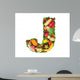 Healthy Letter J Wall Decal