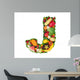 Healthy Letter J Wall Decal