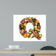 Healthy Letter Q Wall Decal