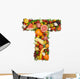 alphabet of health - "t" Wall Decal