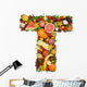 alphabet of health - "t" Wall Decal
