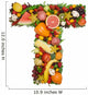alphabet of health - "t" Wall Decal