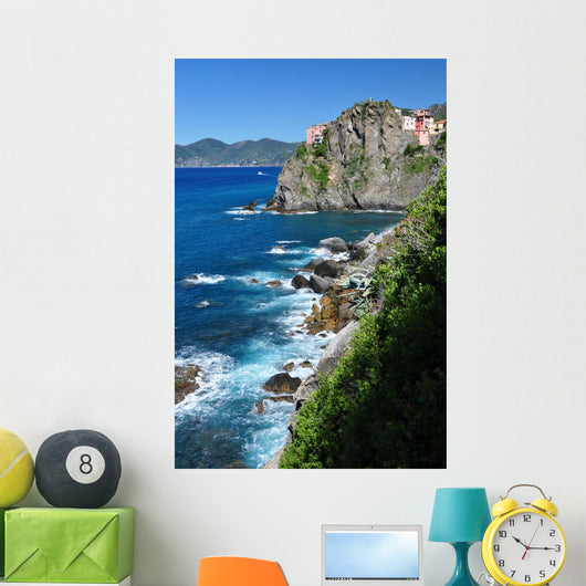 Cinque Terre coastline, Italy Wall Mural