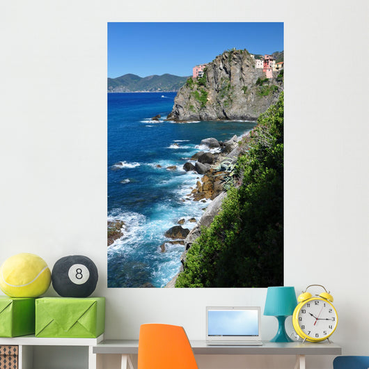 Cinque Terre coastline, Italy Wall Mural