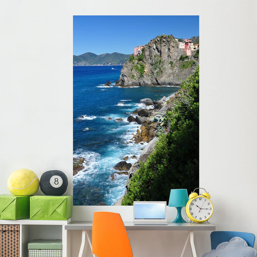 Cinque Terre coastline, Italy Wall Mural