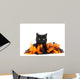 Black Cat Halloween Wall Decal